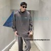 Balenciaga - 23FW Cracked Coke Print Wash Destruction Hoodie