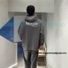Balenciaga - 23FW Cracked Coke Print Wash Destruction Hoodie