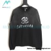 Balenciaga - Gradient Wash Destroys Hand-painted Cursive Lettered Crew-neck Hoodie