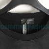 Balenciaga - Gradient Wash Destroys Hand-painted Cursive Lettered Crew-neck Hoodie