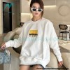 Balenciaga - 23FW Tassel Embroidered Crew Neck Hoodie