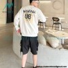 Balenciaga - 23FW Tassel Embroidered Crew Neck Hoodie