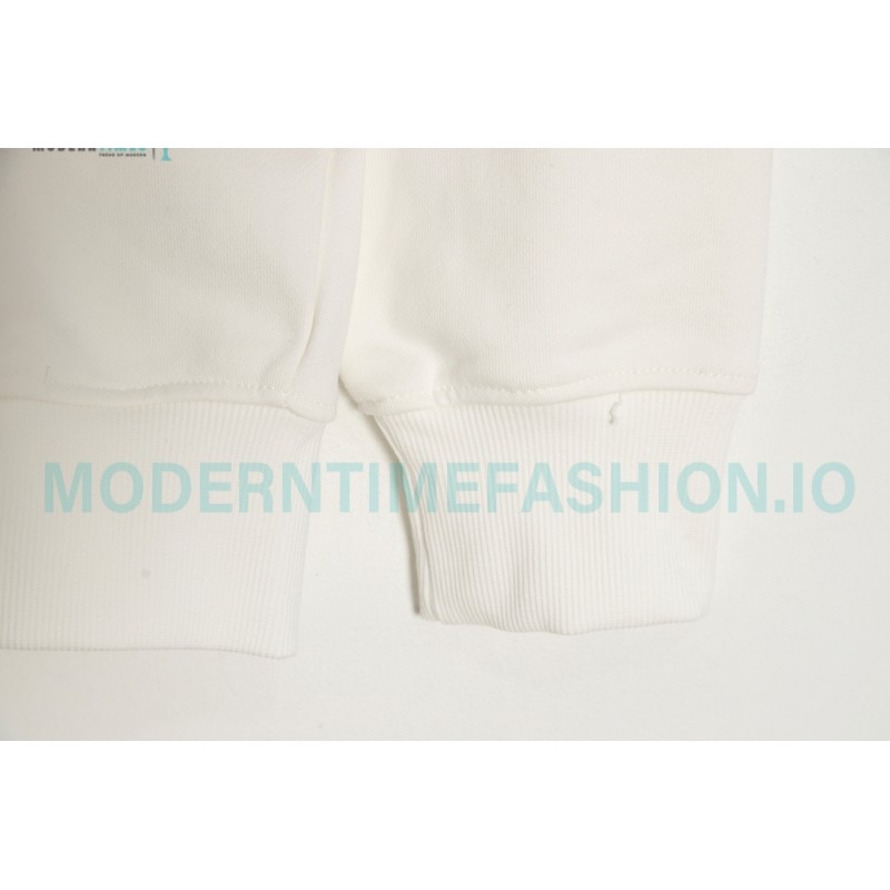 Balenciaga - 23FW Tassel Embroidered Crew Neck Hoodie