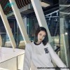 Burberry - 23FW Classic TB Letter Pressure Glue Round Neck Hoodie