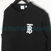 Burberry - 23FW Classic TB Letter Pressure Glue Round Neck Hoodie