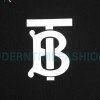 Burberry - 23FW Classic TB Letter Pressure Glue Round Neck Hoodie