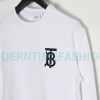 Burberry - 23FW Classic TB Letter Pressure Glue Round Neck Hoodie