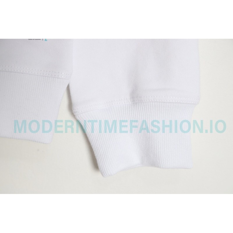 Burberry - 23FW Classic TB Letter Pressure Glue Round Neck Hoodie