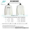Burberry - Classic Foam Letter Print Round Neck Hoodie