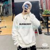 Burberry - Classic Foam Letter Print Round Neck Hoodie