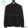 Burberry - Classic Foam Letter Print Round Neck Hoodie