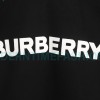 Burberry - Classic Foam Letter Print Round Neck Hoodie