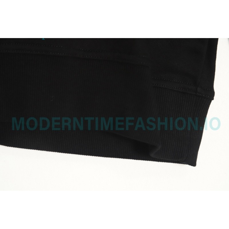 Burberry - Classic Foam Letter Print Round Neck Hoodie