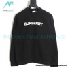 Burberry - Classic Foam Letter Print Round Neck Hoodie