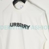 Burberry - Classic Foam Letter Print Round Neck Hoodie