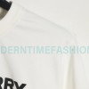 Burberry - Classic Foam Letter Print Round Neck Hoodie