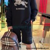 Burberry - 23 New War Horse Equestrian Rider Embroidered Crewneck Hoodie