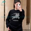 Burberry - 23 New War Horse Equestrian Rider Embroidered Crewneck Hoodie