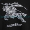 Burberry - 23 New War Horse Equestrian Rider Embroidered Crewneck Hoodie