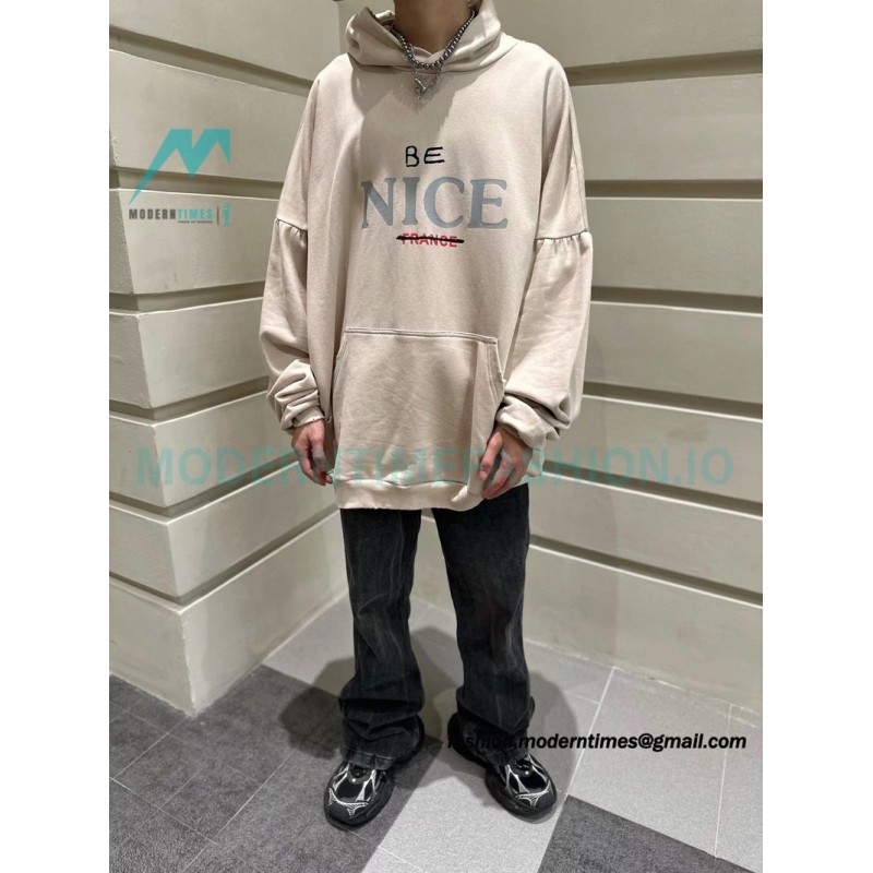 Balenciaga - 23FW Be Nice Hoodie