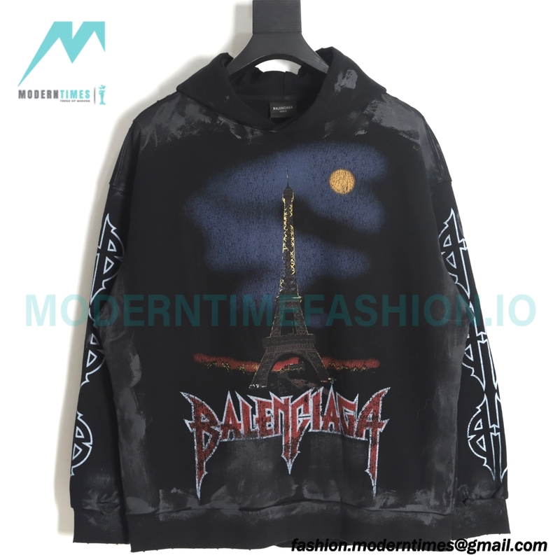 Balenciaga - 23FW Reverse Tower Hoodie