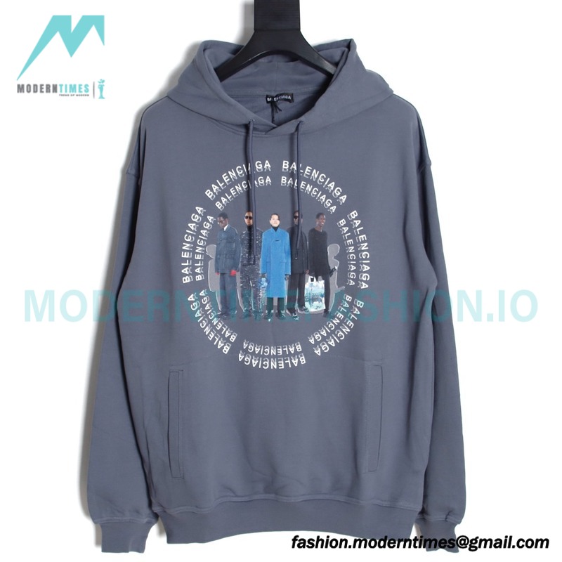 Balenciaga - 23FW Figure Print Hoodie