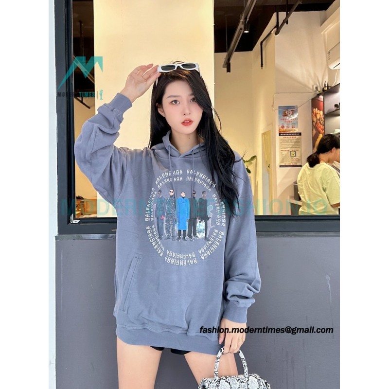 Balenciaga - 23FW Figure Print Hoodie