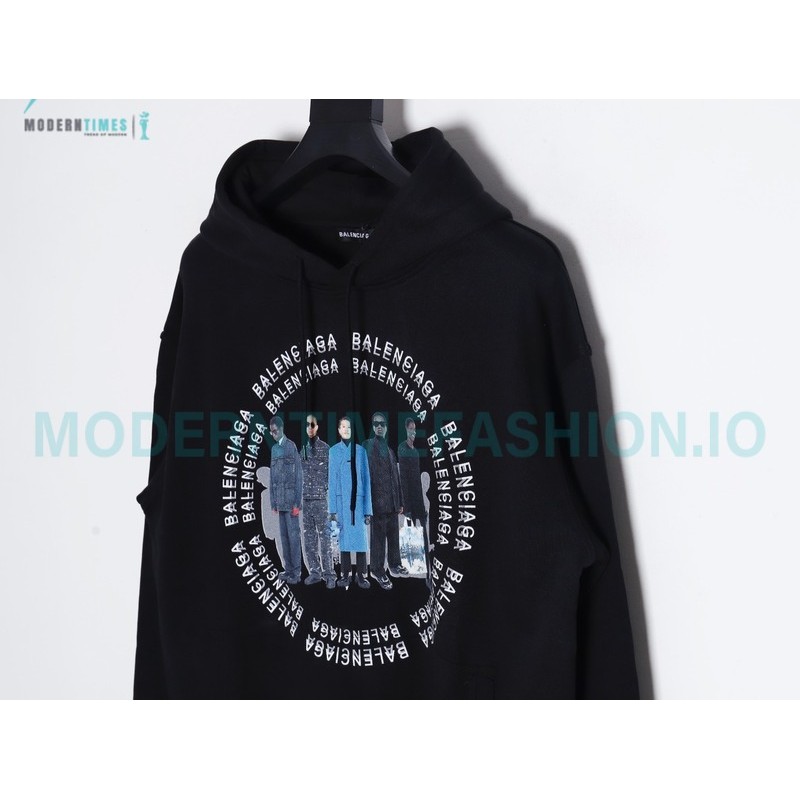 Balenciaga - 23FW Figure Print Hoodie