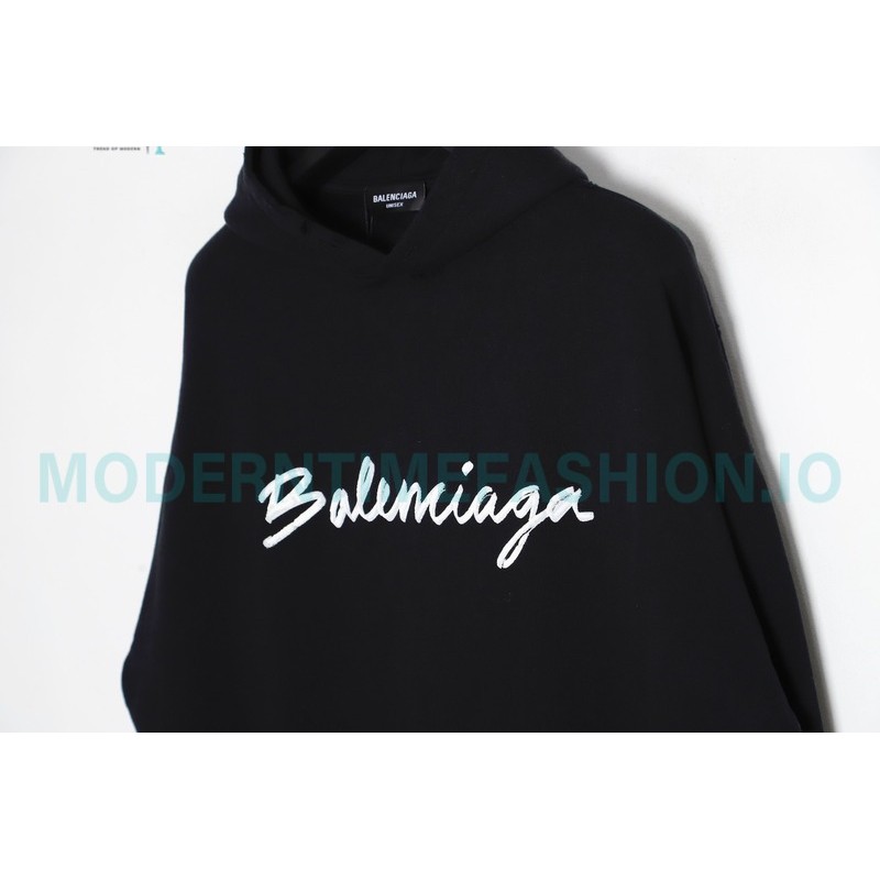 Balenciaga - Hand-painted Signature Hoodie