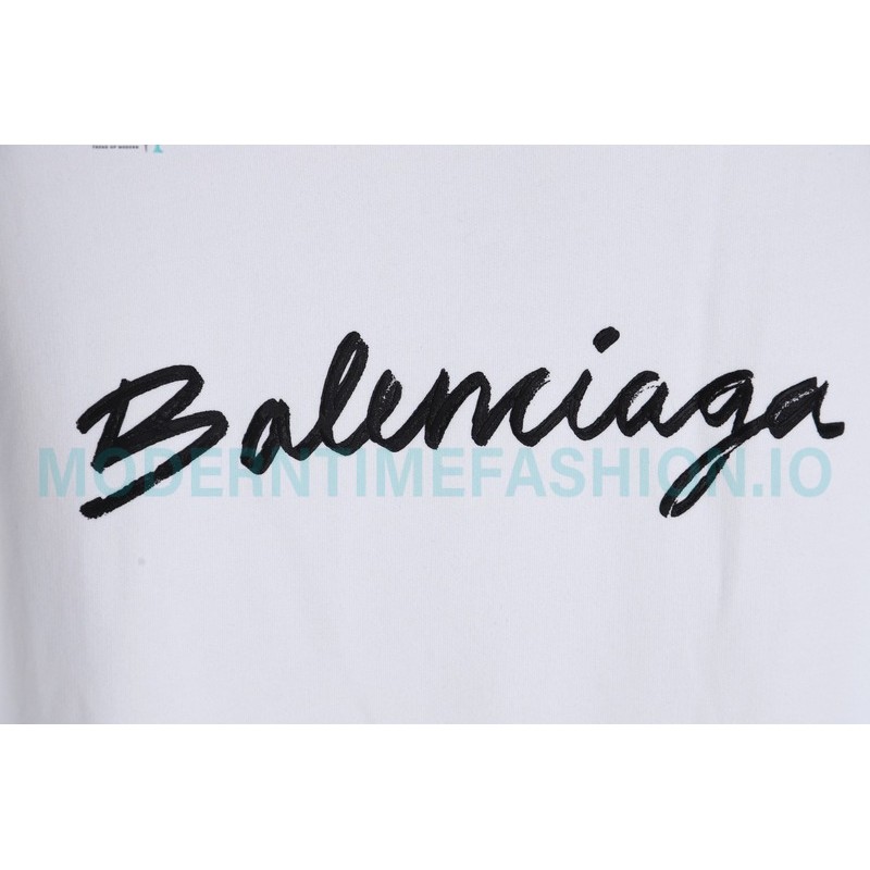Balenciaga - Hand-painted Signature Hoodie