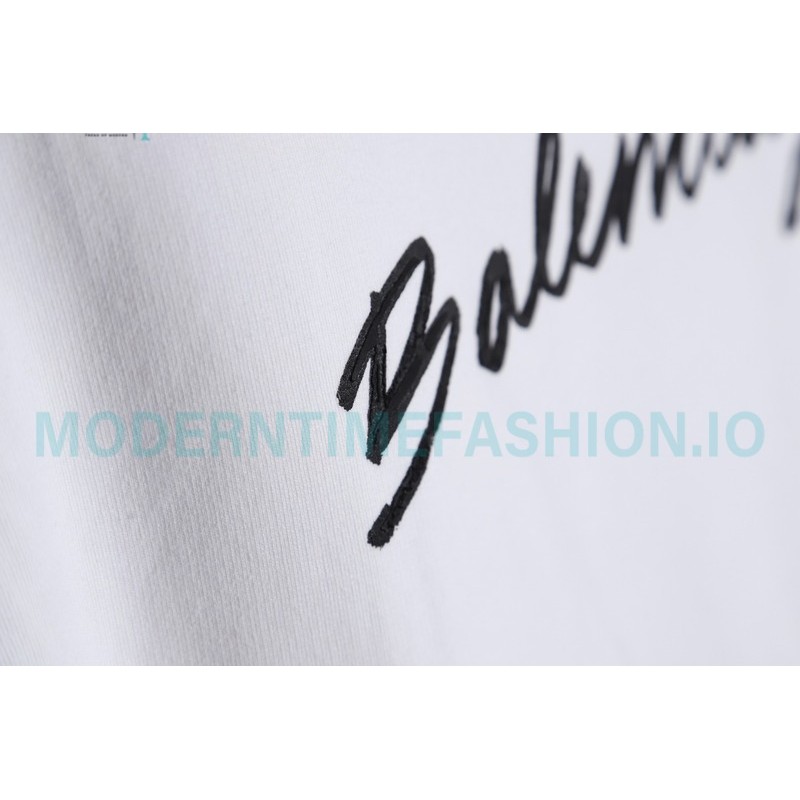 Balenciaga - Hand-painted Signature Hoodie