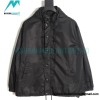 Balenciaga - 23FW New Plain Print Hooded Coat Trench Jacket