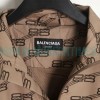 Balenciaga - Khaki Full Print Buckle Hardshell Jacket