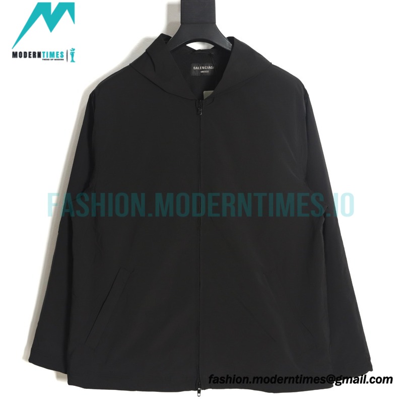 Balenciaga - 23FW Back Letter Print Hooded Jacket
