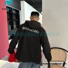Balenciaga - 23FW Back Letter Print Hooded Jacket