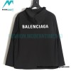 Balenciaga - 23FW Back Letter Print Hooded Jacket