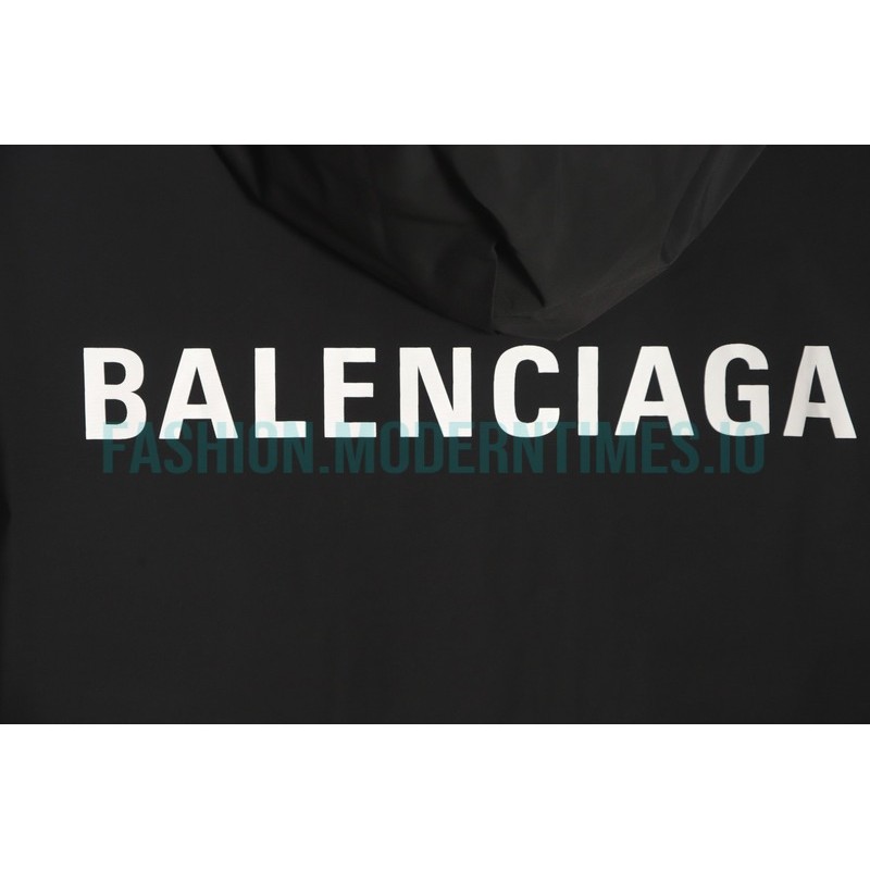 Balenciaga - 23FW Back Letter Print Hooded Jacket