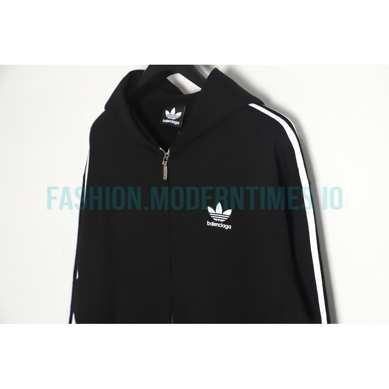 Balenciaga - Adidas 23FW Cloverleaf Co-branded Hooded Coat
