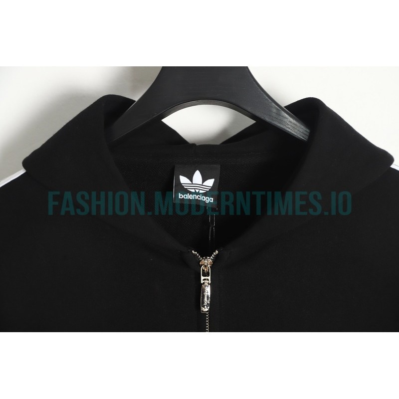 Balenciaga - Adidas 23FW Cloverleaf Co-branded Hooded Coat