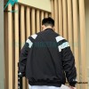 Balenciaga - Embroidered Stand-up Collar Zipper Jacket