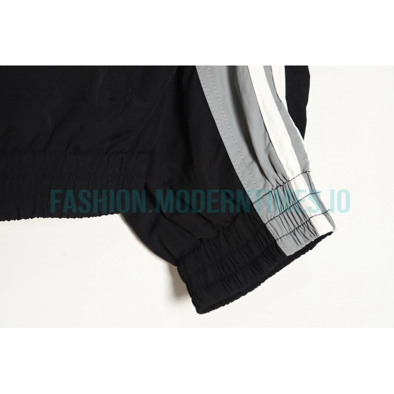 Balenciaga - Embroidered Stand-up Collar Zipper Jacket