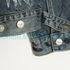 Balenciaga - 23FW Heavy Hand Painted Denim Jacket