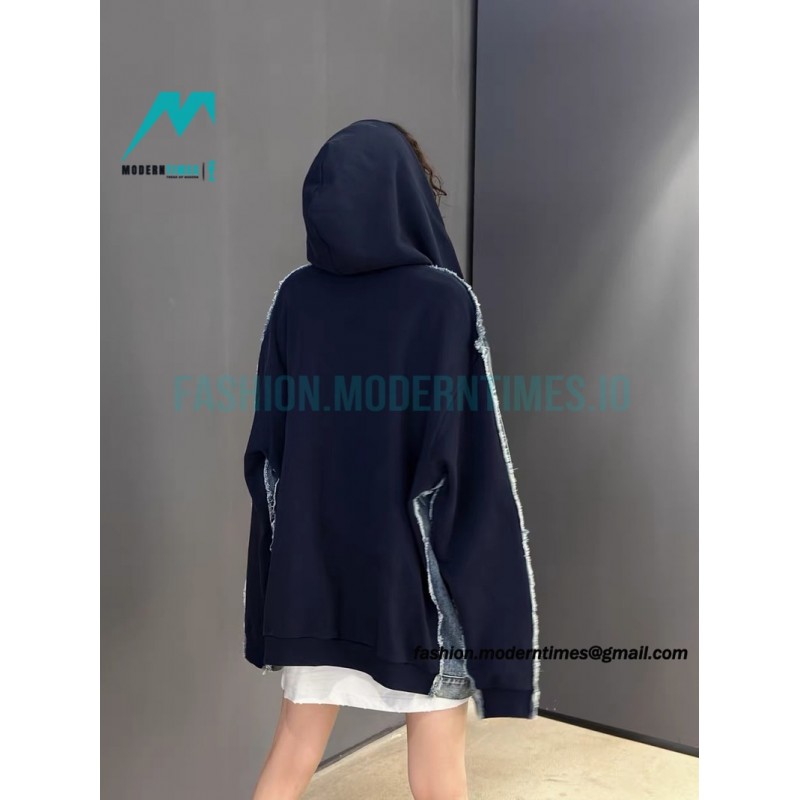 Balenciaga - 23FW Spliced To Make Old Denim Coats