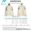 Balenciaga - 23FW Double Patchwork Embroidered Letter Sport Coat