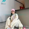 Balenciaga - 23FW Double Patchwork Embroidered Letter Sport Coat