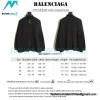 Balenciaga - 22FW Silk Bullet Screen Jacquard Jacket