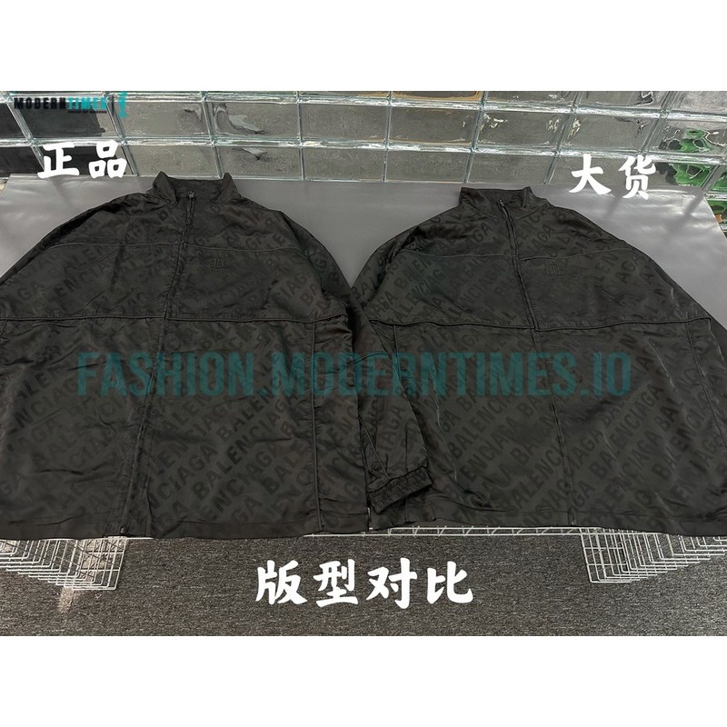 Balenciaga - 22FW Silk Bullet Screen Jacquard Jacket