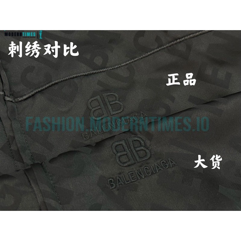 Balenciaga - 22FW Silk Bullet Screen Jacquard Jacket