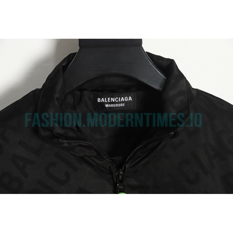 Balenciaga - 22FW Silk Bullet Screen Jacquard Jacket