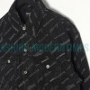 Balenciaga - 2023Fw Covered Print Denim Coats